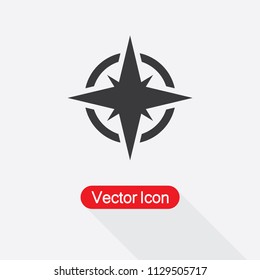  Compass Icon Vector Illustration Eps10