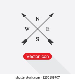 Compass Icon Vector Illustration Eps10