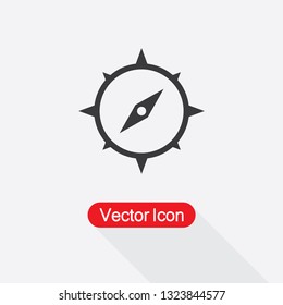 Compass Icon Vector Illustration Eps10