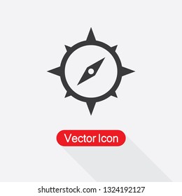 Compass Icon Vector Illustration Eps10