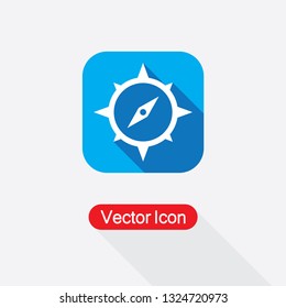 Compass Icon Vector Illustration Eps10