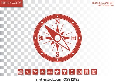 compass icon vector illustration eps10.