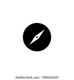 Icono de brújula.  Ilustración vectorial para diseño gráfico, Web, UI, aplicación.