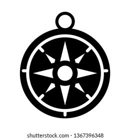 compass Icon Vector Illustration Logo Template
