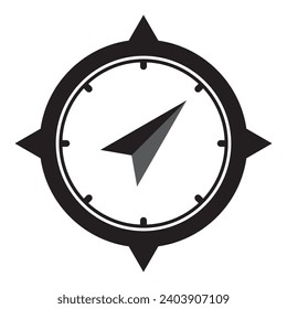 compass icon vector illustration logo design