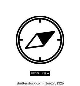 compass icon vector illustration simple design