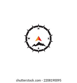 COMPASS ICON VECTOR ILLUSTRATION SYMBOL DESIGN 