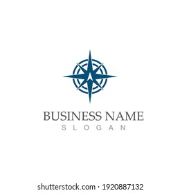 compass icon vector illustration template design