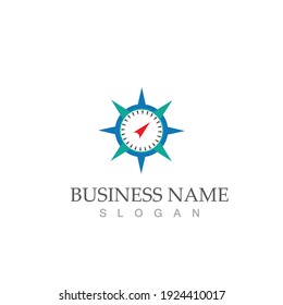 compass icon vector illustration template design