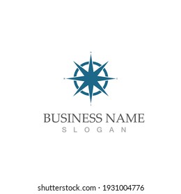 compass icon vector illustration template design