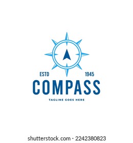 compass icon vector illustration template design
