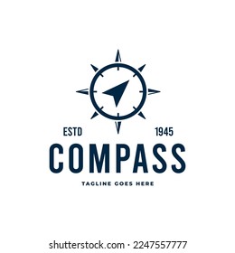 compass icon vector illustration template design