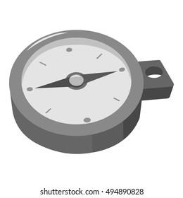 Compass icon of vector illustration for web and mobile