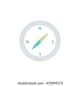 compass icon. vector ilustration
