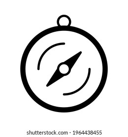 Compass icon vector image. Can also be used for Delivery and logistics. Suitable for use on web apps, mobile apps and print media.