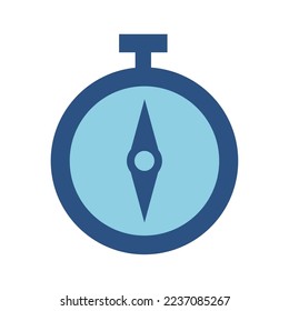 compass icon vector image with white background
