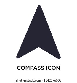 Compass icon vector isolated on white background for your web and mobile app design, Compass logo concept