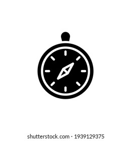 compass icon in vector. Logotype
