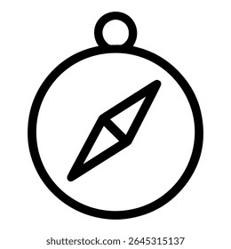 compass icon vector on white background
Vector icon on white background travel
