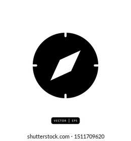 Compass Icon Vector - Sign Or Symbol
