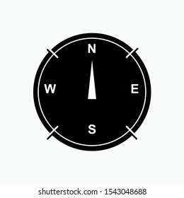 Compass Icon - Vector Sign and Symbol for Design, Presentation, Website or Apps Elements.