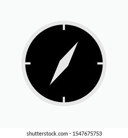 Compass Icon - Vector Sign and Symbol for Design, Presentation, Website or Apps Elements.