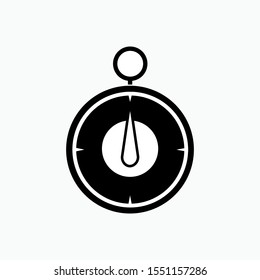 Compass Icon - Vector Sign and Symbol for Design, Presentation, Website or Apps Elements.