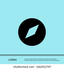 Compass Icon Vector - Sign or Symbol