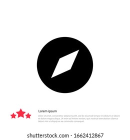 Compass Icon Vector - Sign or Symbol