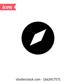 Vector de iconos de brújula - Signo o símbolo