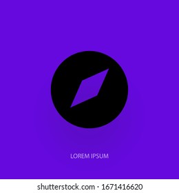 Compass Icon Vector - Sign or Symbol