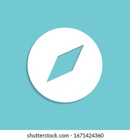 Compass Icon Vector - Sign or Symbol