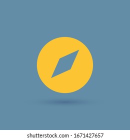 Vector de iconos de brújula - Signo o símbolo