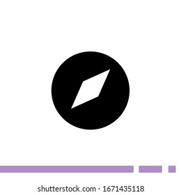 Compass Icon Vector - Sign or Symbol