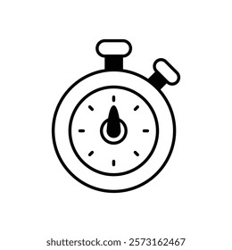 Compass icon vector stock illustration