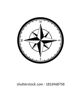 compass icon vector symbol illustration