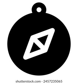 Kompasssymbol für Web, App, Infografik, etc
