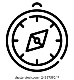 Kompasssymbol für Web, App, Infografik, etc