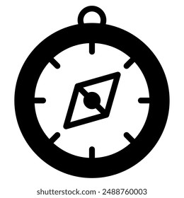 Compass icon for web, app, infographic, etc