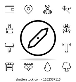 compass icon. web icons universal set for web and mobile on white background