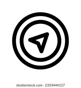 icono de brújula para tu sitio web, móvil, presentación y diseño de logotipo.