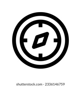 compass icon for your website, mobile, presentation, and logo design.