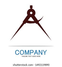 COMPASS ICON.FLAT ILLUSTRATION OF COMPASS-VECTOR ICON COMPASS SIGN SYMBOL TEMPLATE