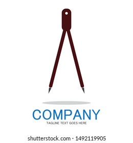 COMPASS ICON.FLAT ILLUSTRATION OF COMPASS-VECTOR ICON COMPASS SIGN SYMBOL TEMPLATE