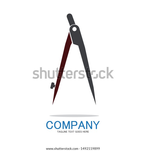 COMPASS ICON.FLAT ILLUSTRATION OF COMPASS-VECTOR\
ICON COMPASS SIGN SYMBOL\
TEMPLATE