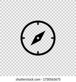 Compass icon.Navigation sign..Vector illustration of compass