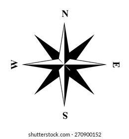 compass icons set great for any use. Vector EPS10.