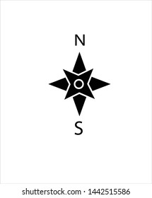 compass icon,vector best flat icon.
