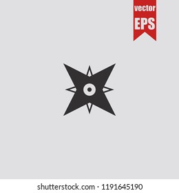 Compass icon.Vector illustration.