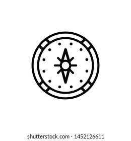 compass icon-vector. perfect direction  compass  symbol. web design and mobile design. white background. premium quality compass